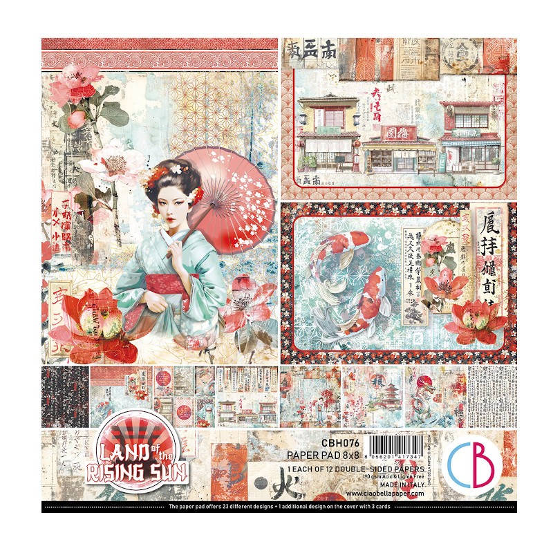 Land of the Rising Sun 20x20 paper Pad Land of the Rising Sun 20x20 paper Pad