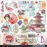 Land of the Rising Sun Fussy Cut 15x15 Set