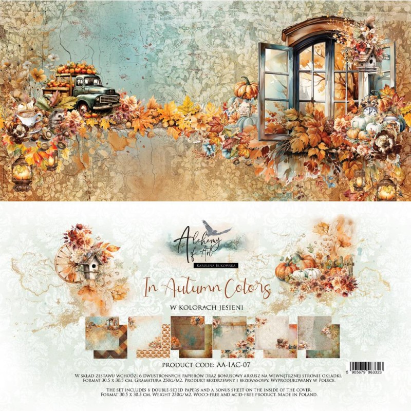 In Autumn Colors - Paper Set 30x30 In Autumn Colors - Paper Set 30x30