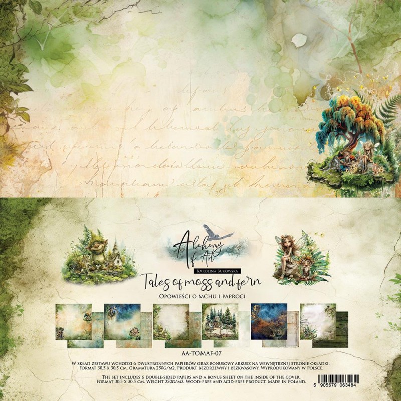 Tales Of Moss & Fern - Paper Set 30x30 Tales Of Moss & Fern - Paper Set 30x30
