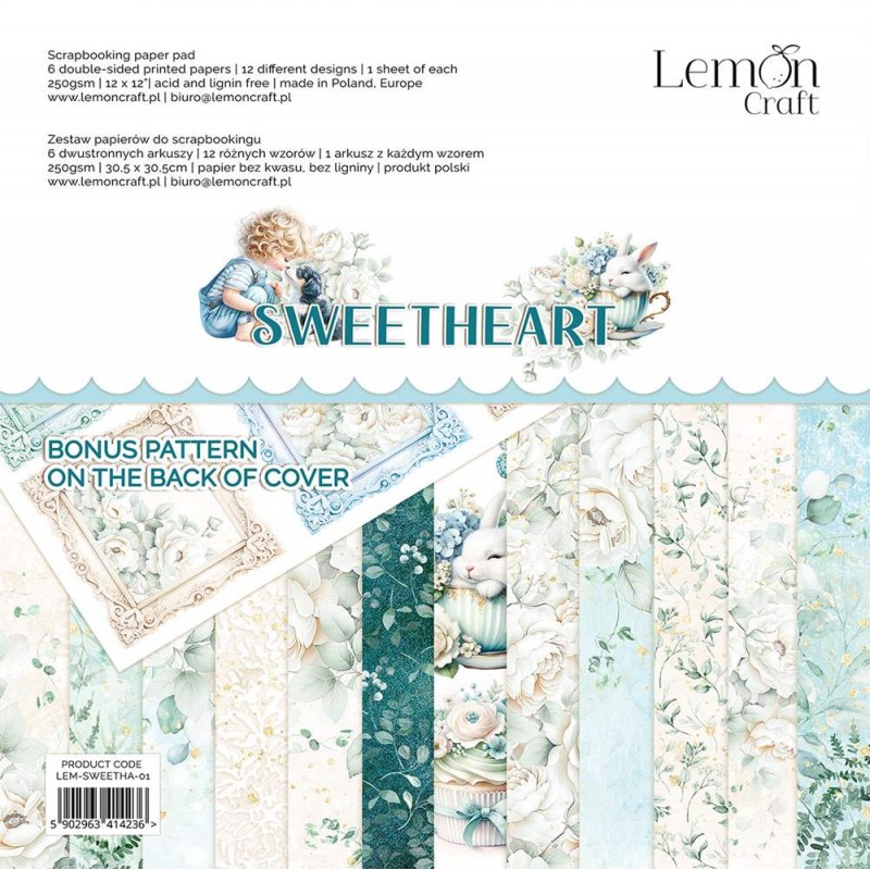 Sweetheart Set de papeles 30x30 Sweetheart Set de papeles 30x30
