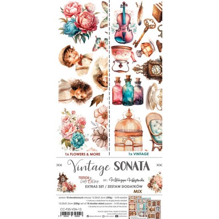 Vintage Sonata Extras to Cut Mix Set