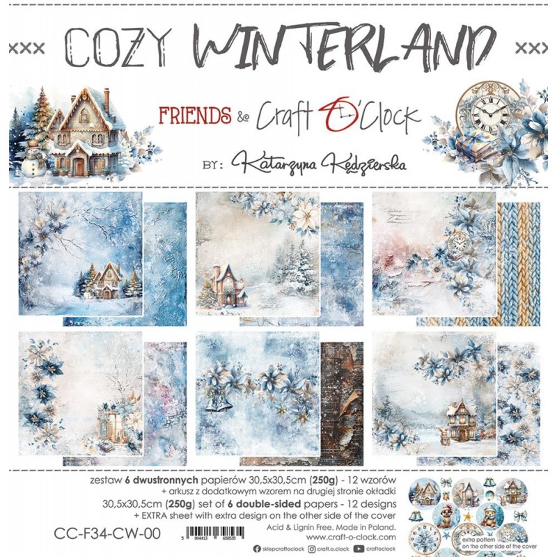 Cozy Winterland - Paper Set 30x30 Cozy Winterland - Paper Set 30x30