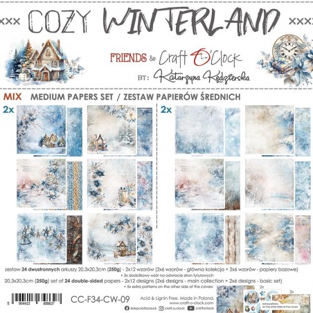 Cozy Winterland Mix Paper Set 20x20