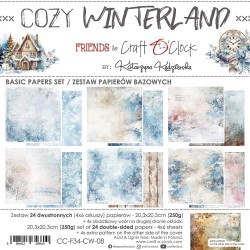 Cozy Winterland 20x20 Basic Paper Set