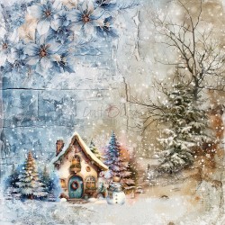 Cozy Winterland 20x20 Mix Paper Set Bonus
