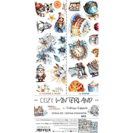Cozy Winterland  - Extras to Cut Mix Set