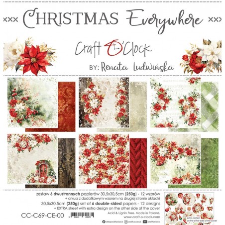 Christmas Everywhere Paper Set 30x30