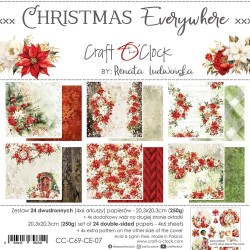 Christmas Everywhere Paper Set 20x20