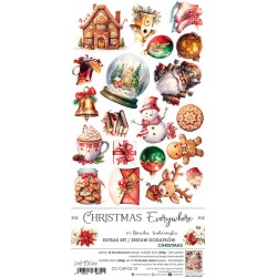 Christmas Everywhere Extras to Cut Set