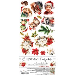 Christmas Everywhere Flowers to cut Set