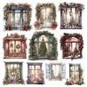 Ho Ho Ho  - Extras to Cut Windows