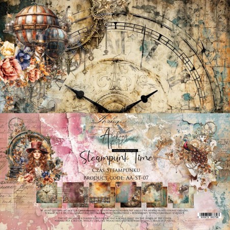 Steampunk Time - Paper Set 30x30