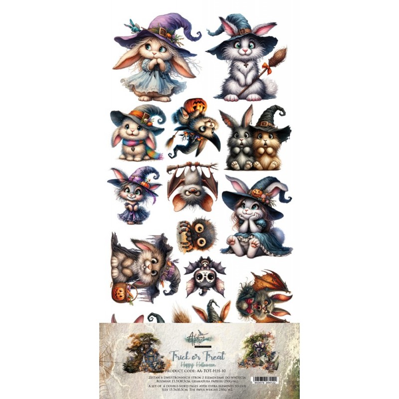 Trick or Treat - Extras to Cut Set Trick or Treat - Extras to Cut Set