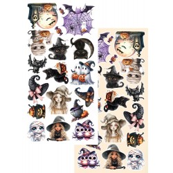 Trick or Treat Extras to Cut Página 1