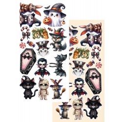 Trick or Treat Extras to Cut Página 4
