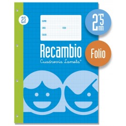 Recambio Folio Cuadrovía Lamela