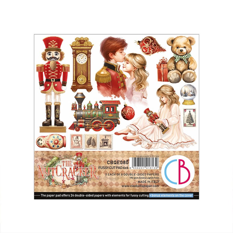 The Nutcracker Fussy Cut 15x15 Set The Nutcracker Fussy Cut 15x15 Set