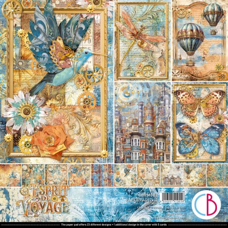 Esprit de Voyage 30x30 paper Pad