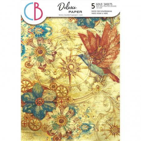Deluxe Paper Gold A4 Set Esprit de Voyage