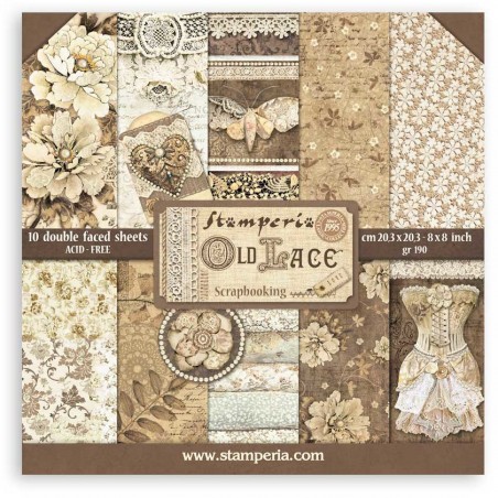 Old Lace Paper Pack 20X20