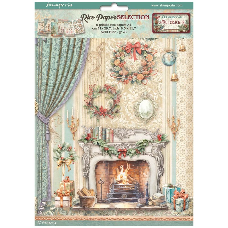 Set 6 Papeles Arroz A4 The Nutcracker Set 6 Papeles Arroz A4 The Nutcracker