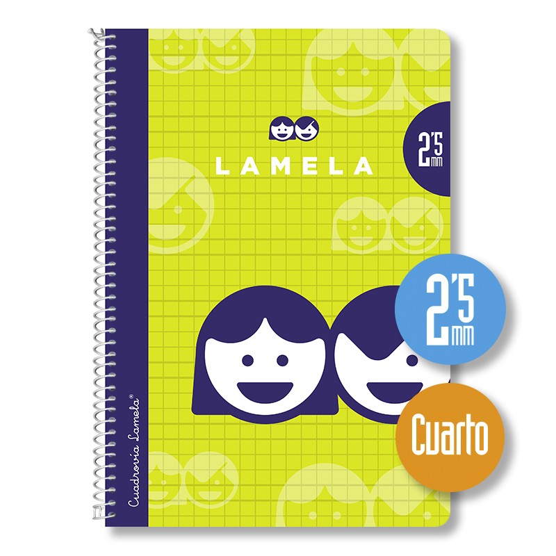 Cuaderno espiral Lamela Cuarto