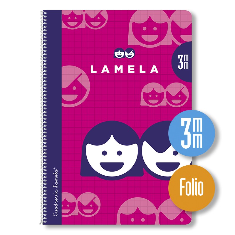 Cuaderno Espiral Lamela Folio