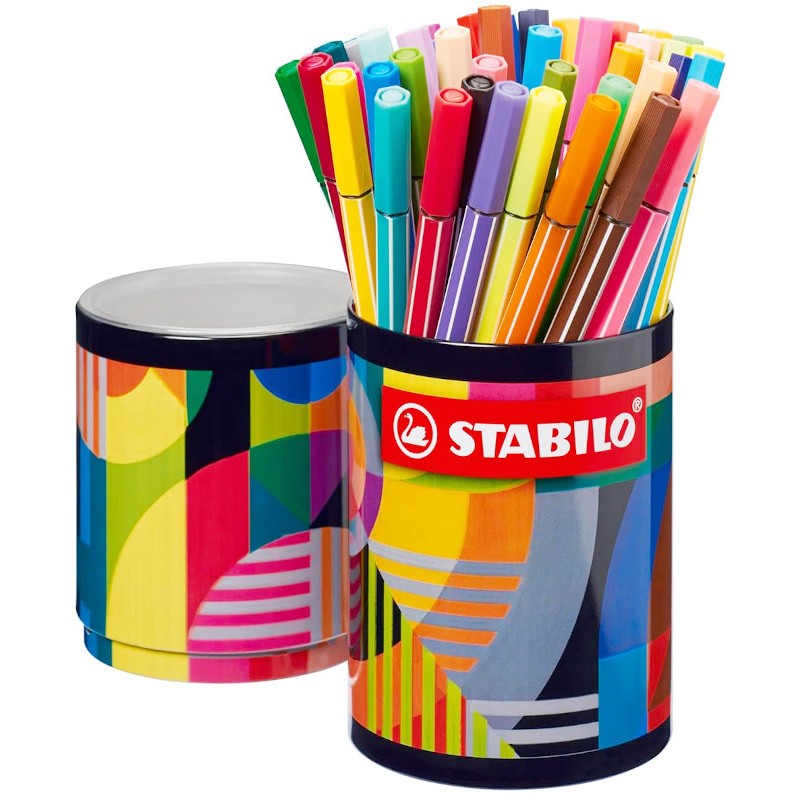 Lata Arty 45 Rotuladores Stabilo Pen 68 Lata Arty 45 Rotuladores Stabilo Pen 68