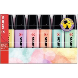 Set 6 Stabilo Boss Pastel