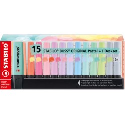 Set 15 Stabilo Boss Pastel
