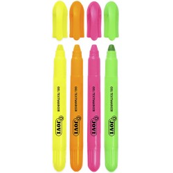 Set 4 Marcadores fluorescentes Gel Jovi