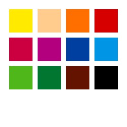 12 Lápices de Colores Acuarelables