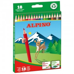 18 Lapices de Colores Alpino