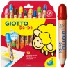 12 lápices de colores Giotto Be-bè