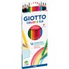 12 lápices de colores Giotto 3.0