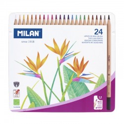 24 lápices de colores Milan
