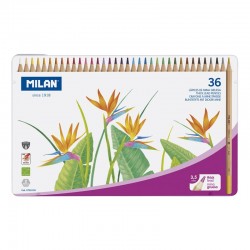 36 Lápices de colores Milan