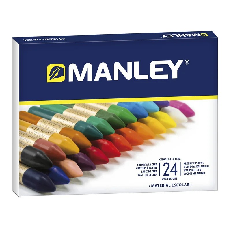 Caja 24 Ceras Manley