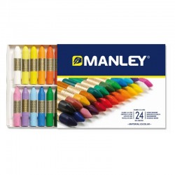 Caja 24 Ceras Manley