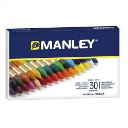 Caja 30 Ceras Manley