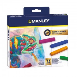Caja 24 Ceras Suaves Manley