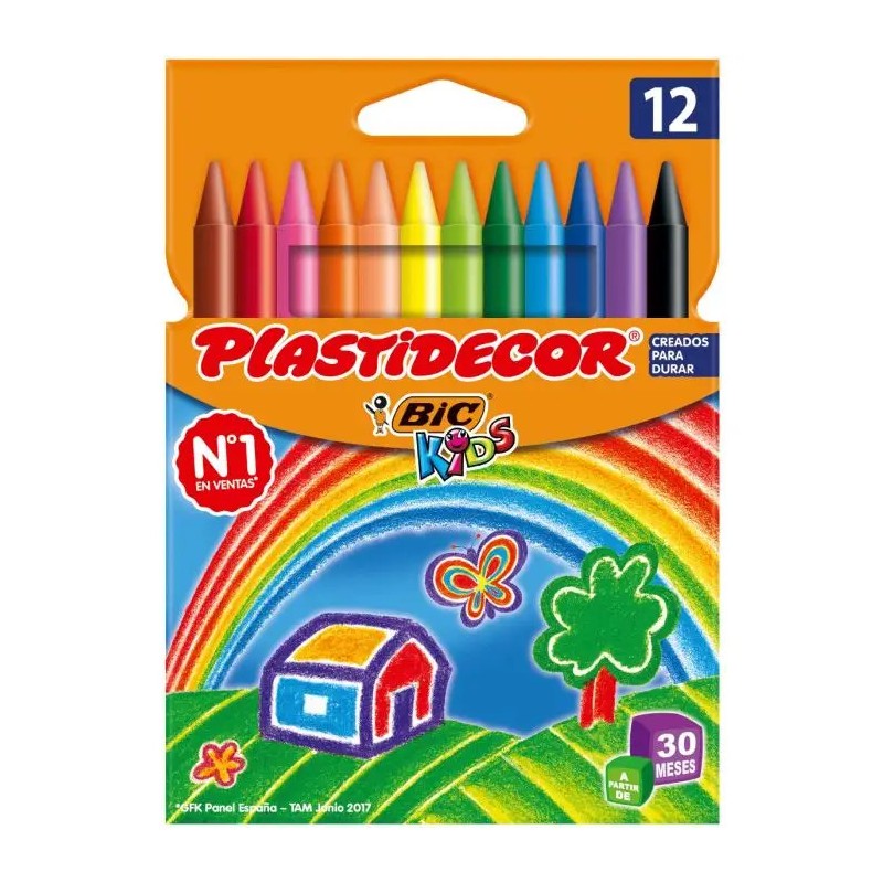 Estuche 12 Plastidecor