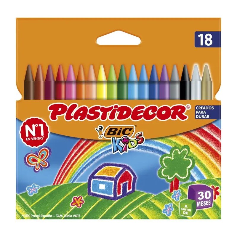 Estuche 18 Plastidecor
