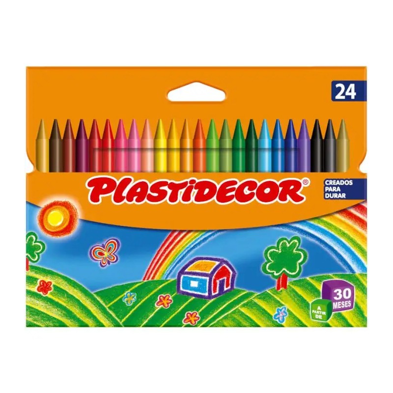 Estuche 24 Plastidecor