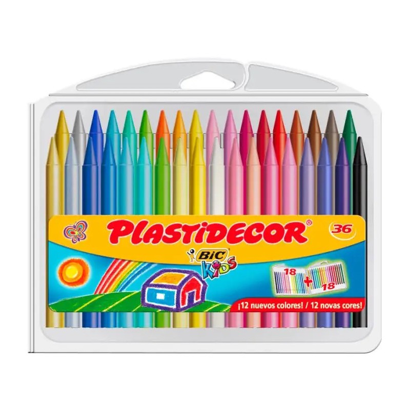 Estuche 36 Plastidecor