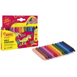 12 Wax Crayon Jumbo