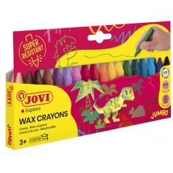 18 Wax Crayon Jumbo