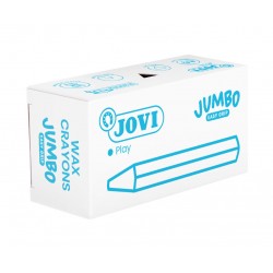 Caja 12 Ceras Jumbo easy grip
