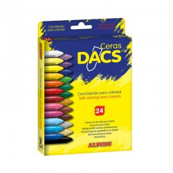 24 Ceras de colores Dacs